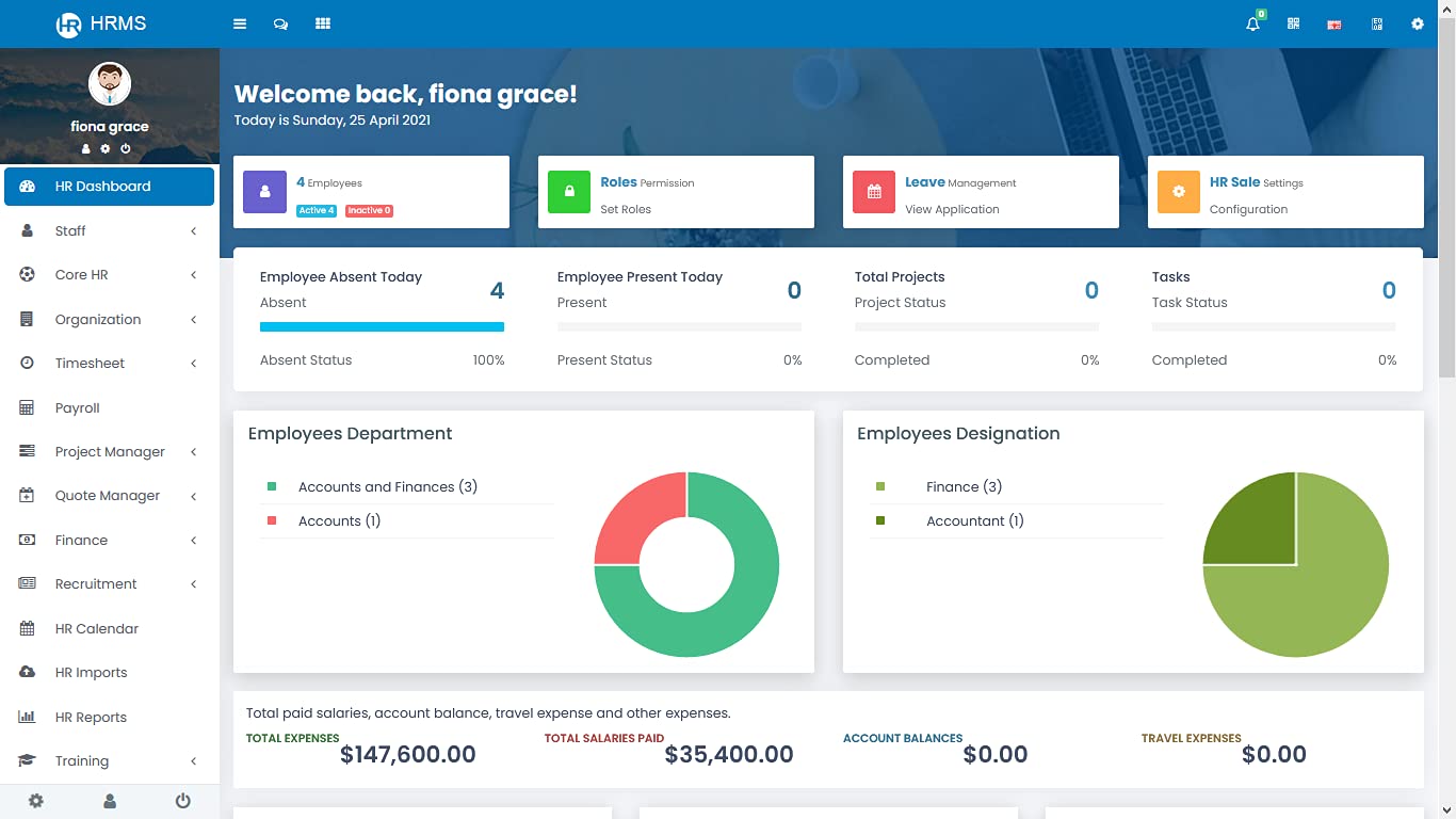 User Friendly Interface